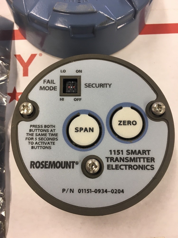 ROSEMOUNT 01151-0934-0204 1151 SMART TRANSMITTER ELECTRONICS CAP