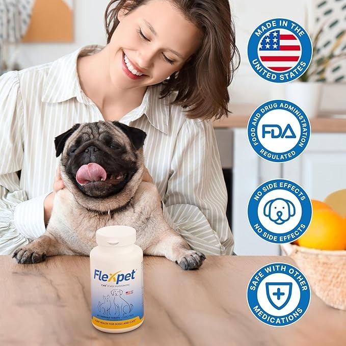 Flexpet with CM8 - Regular Strength 180 count
