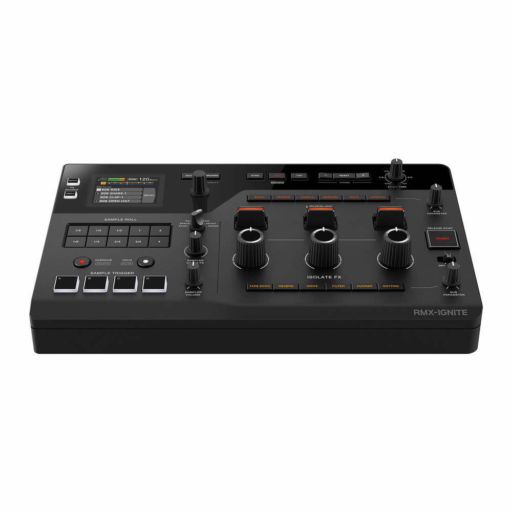 AlphaTheta RMX-IGNITE Professional DJ Effector w/3 Band FX Section and Sampler