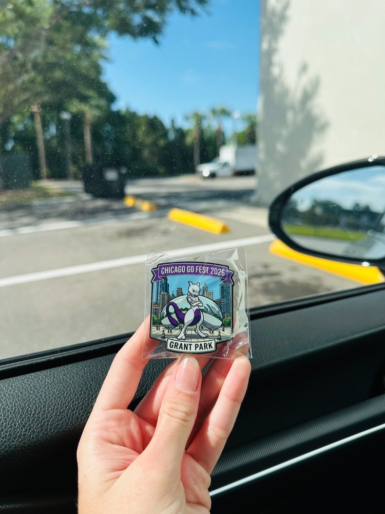 Custom Pokemon Chicago Go Fest 2026 Pin