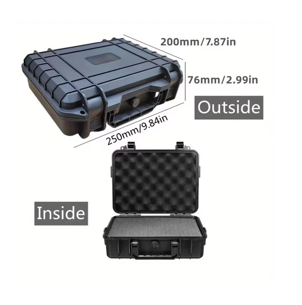 Waterproof Shockproof Hard Case Sponge Tool Holder Protective Case