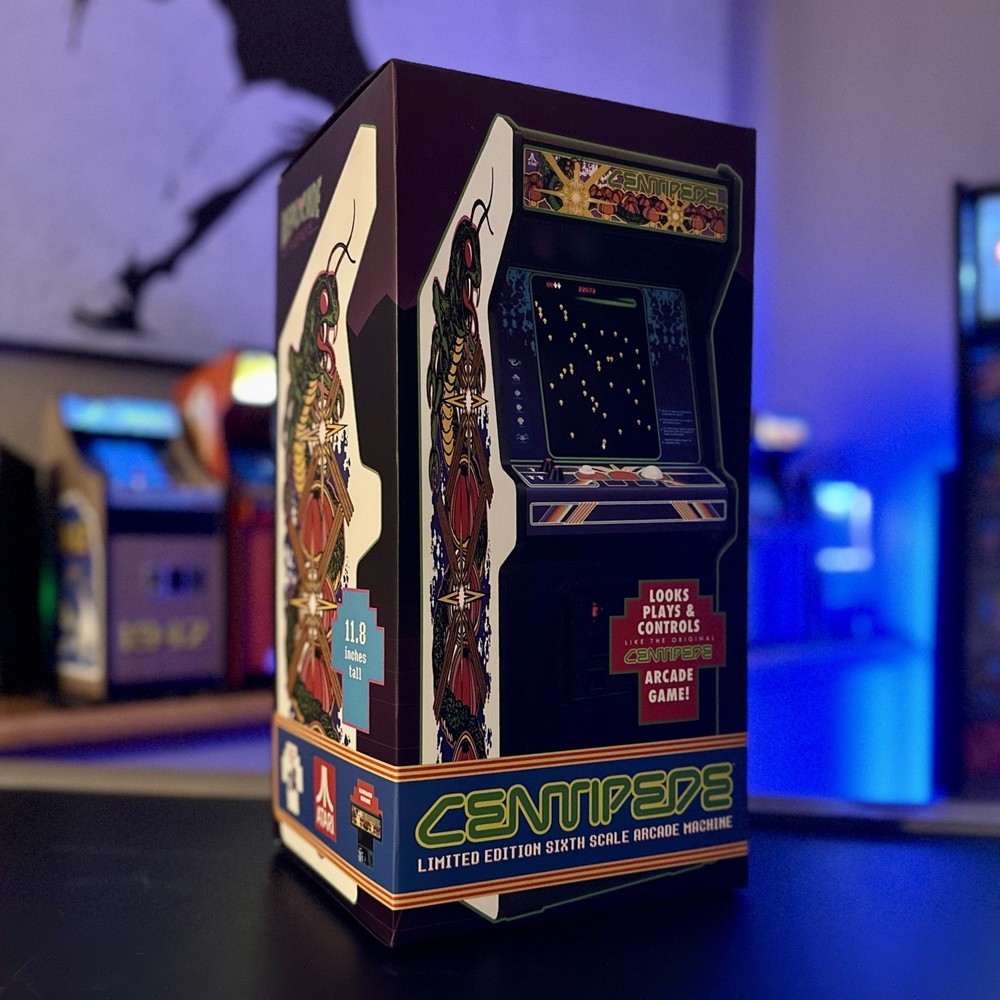 New Wave Toys Replicade Atari Centipede 1/6 Scale Arcade Game