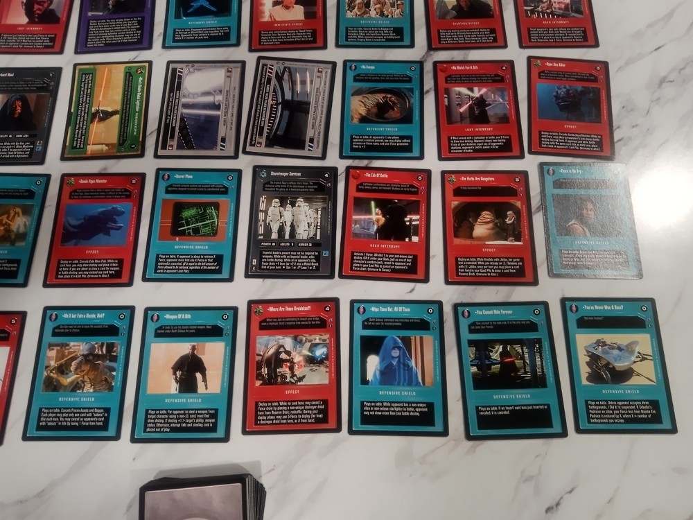 Star Wars CCG Reflections III Complete No Foils Includes Checklist