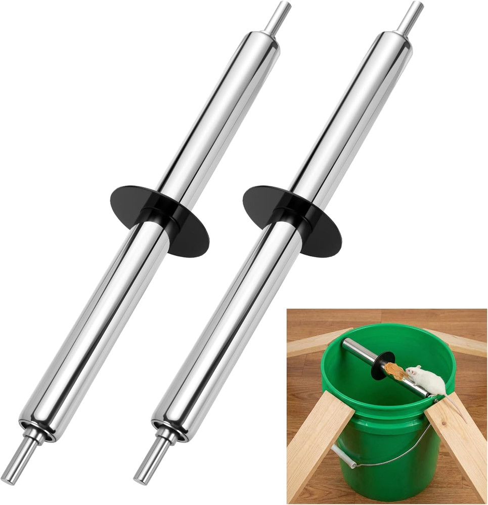 2 Pack Humane Mouse Trap Spin Roller with Original Ring Live Catch and Release f