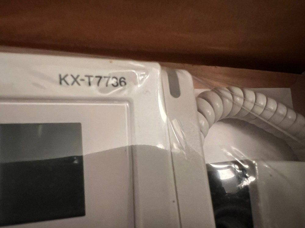 Panasonic KX-T7736 24-Button Display Phone (White) *Refurbished*