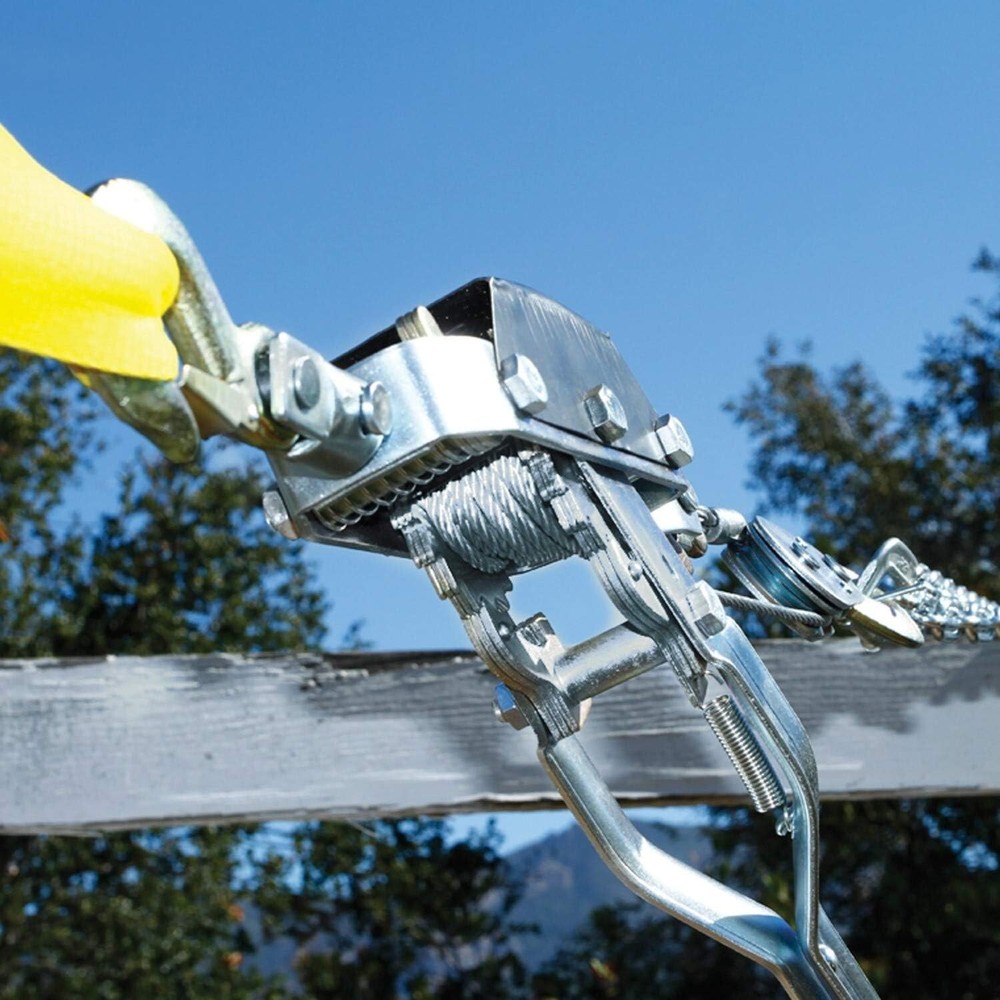 2 Pack - 4 TON WINCH Dual Gear Power Ratcheting Pull System Come-Along Tools