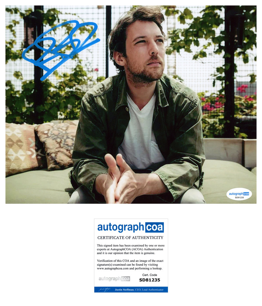 * ROBIN PECKNOLD * signed 8x10 photo * FLEET FOXES * ACOA *