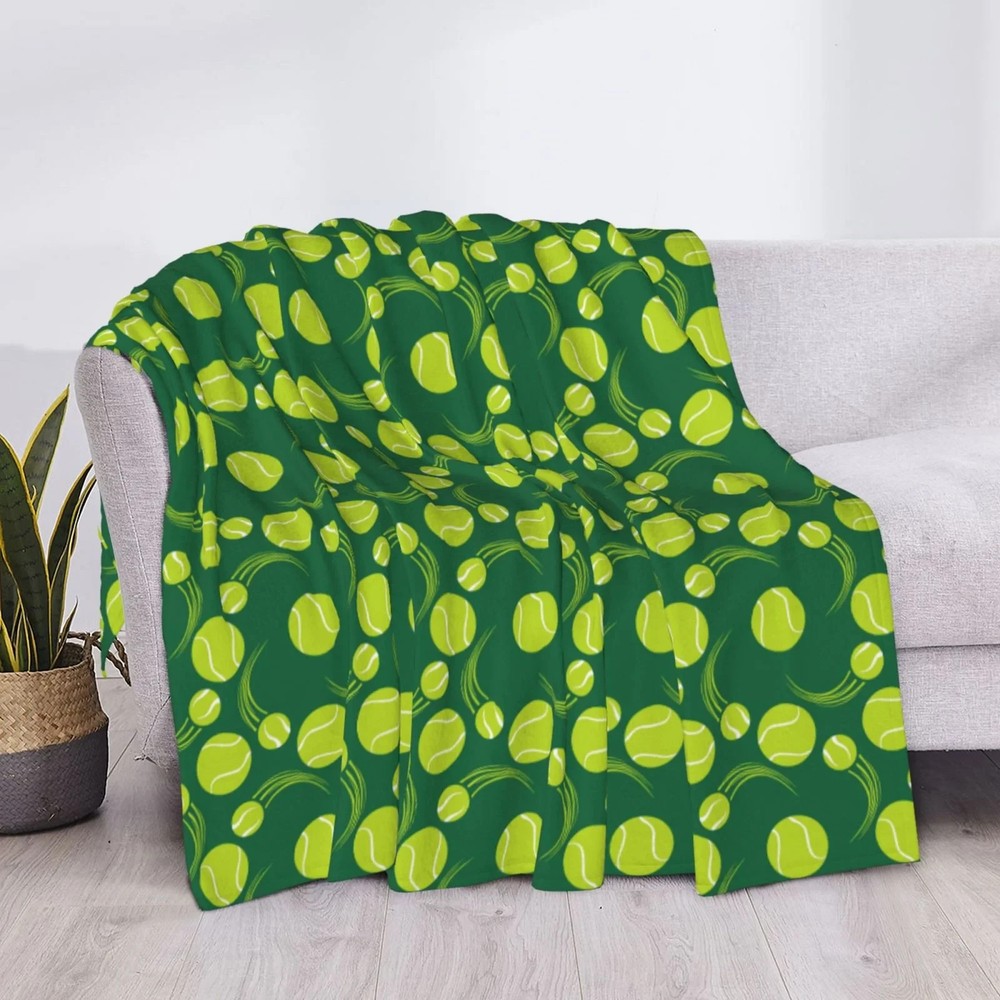 St. Patrick Lucky US Throw Blanket Shamrock Green