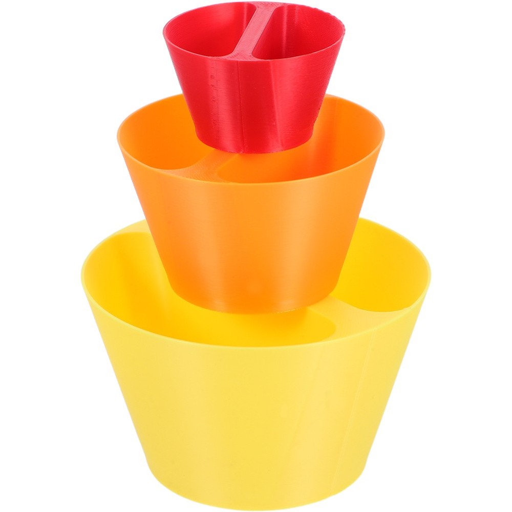 3pcs Cone Pottery Rim Fixing Tools: Ceramic Craft Rim Shaping Tool - Pottery