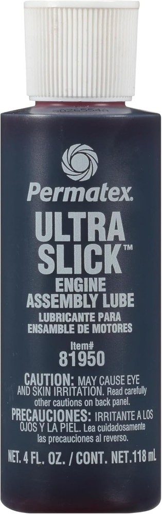 81950 Ultra Slick Engine Assembly Lube, 4 oz. , Red