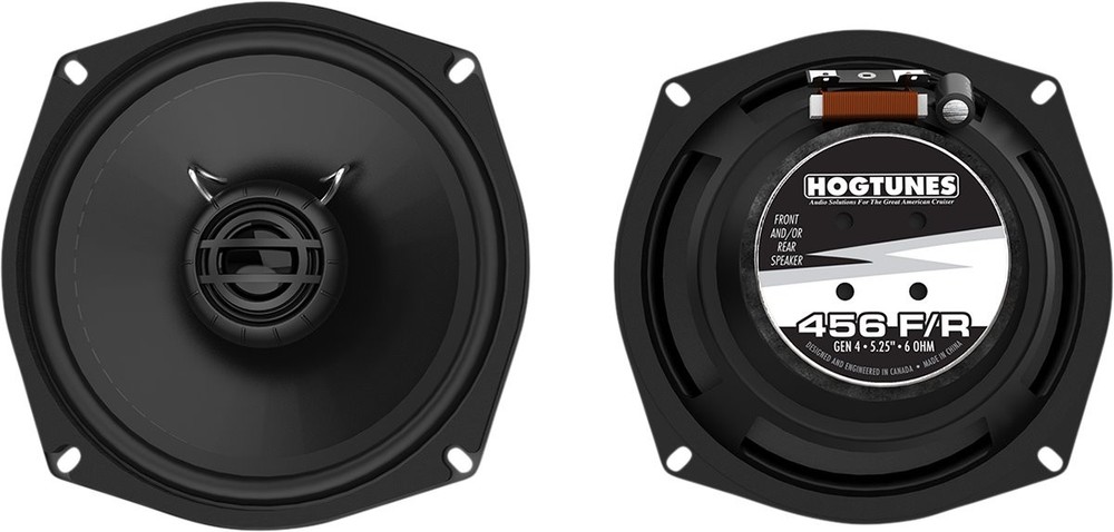 Hogtunes 5.25" Replacement Front/Rear Speakers (456F/R)