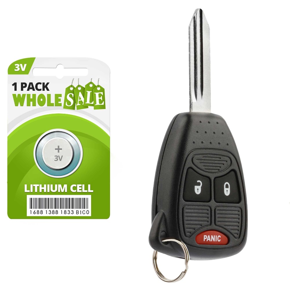 Replacement For 2007 2008 2009 2010 2011 2012 Dodge Caliber Nitro Key Fob Remote