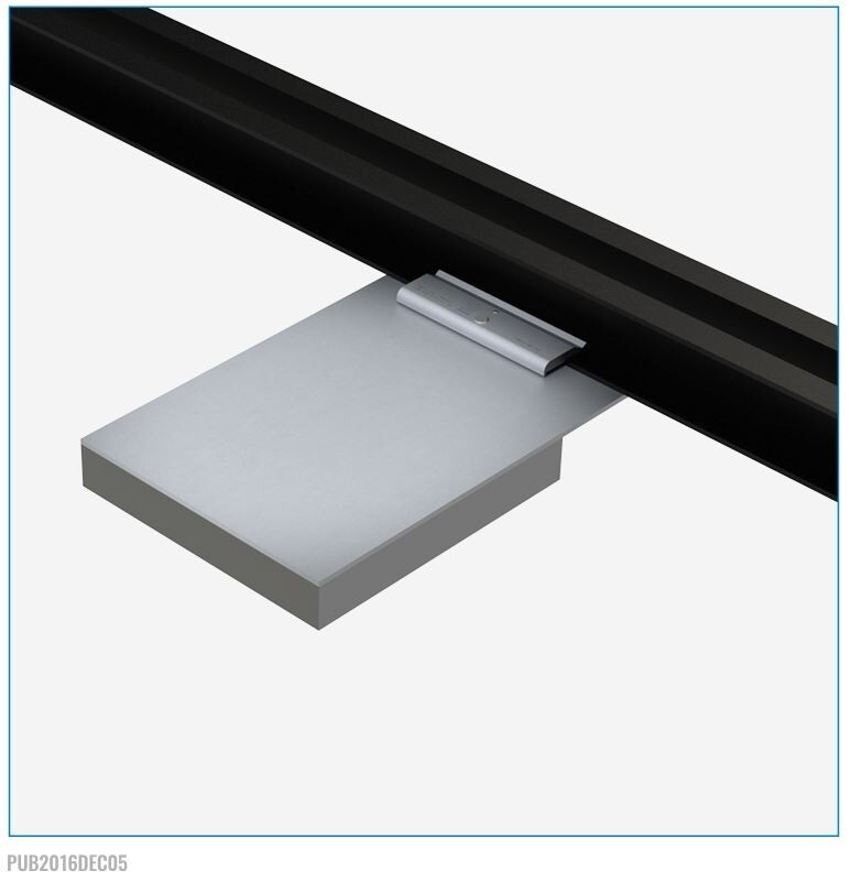 Pair of Unirac Microinverter/Optimizer Mounts (SFM MLPE)