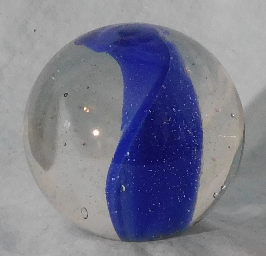 Andy Davis Contemporary Handmade Marble, 1 15/16" Diameter, #9160B
