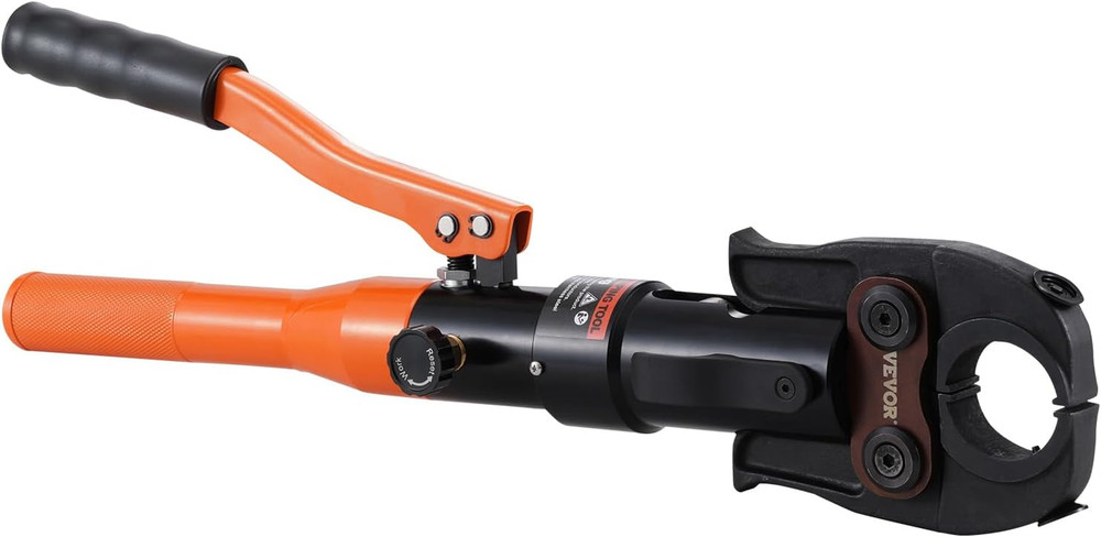 Copper Pipe Crimping Tool, Hydraulic Driven Press Tool with 1/2", 3/4", 1" Jaws,