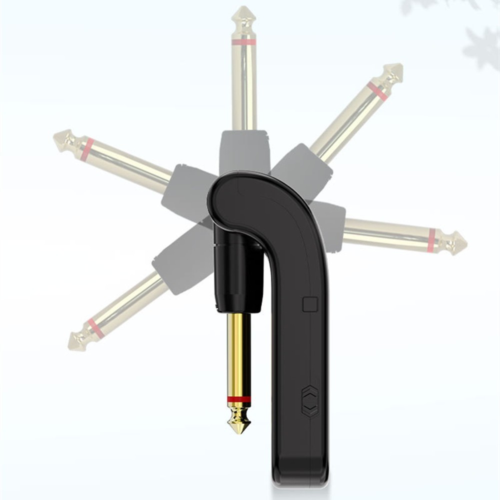 2.4G Wireless Guitar System Rechargeable Transmitter Receiver 8 Channels