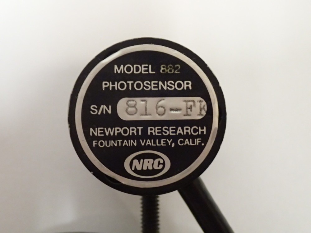 NEWPORT 882 PHOTOSENSOR BNC CONNECTOR TESTED