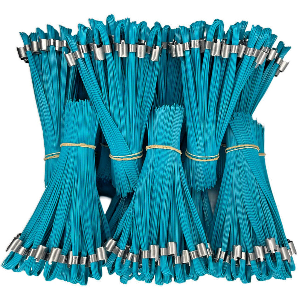 Trail Chasers Blue 6" Marking Flags for Survey, Landscaping, Trails 250-Ct