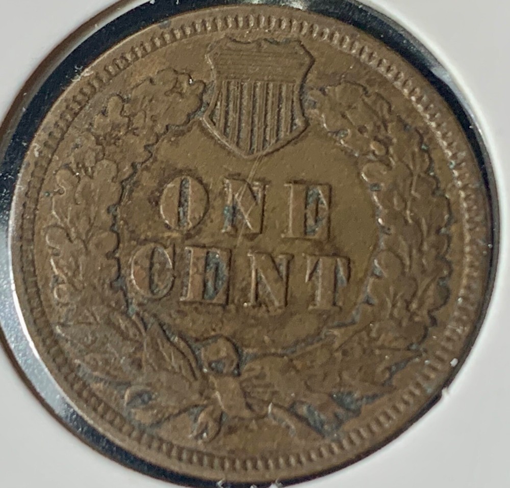 1898 Indian Head Cent Penny Fine Condition - SN247