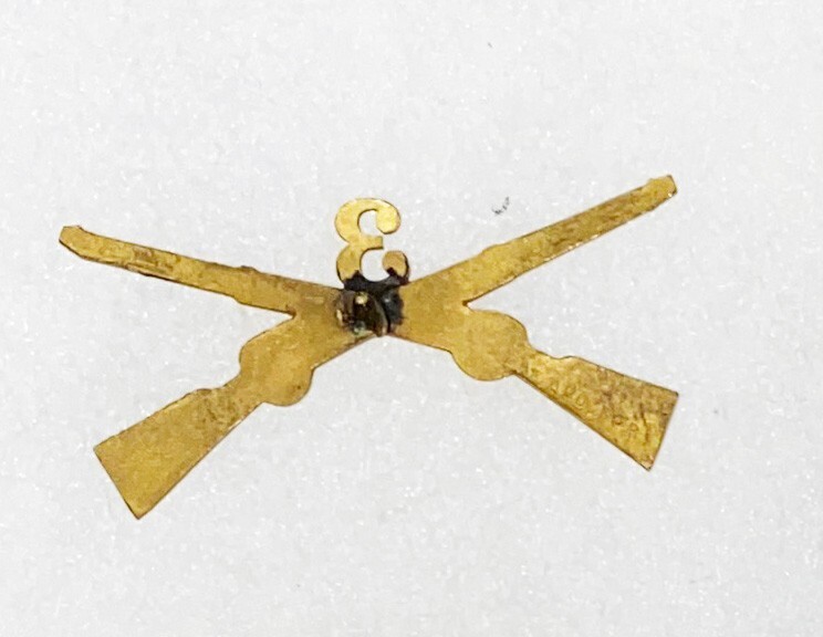 Pre-WWI 3rd Infantry Collar Device