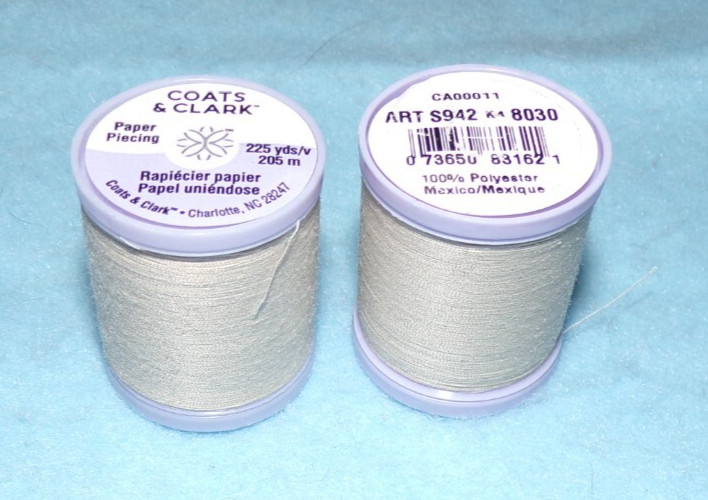 Coats and Clark Paper Piecing Thread, 225 Yards  Ecru (8030)