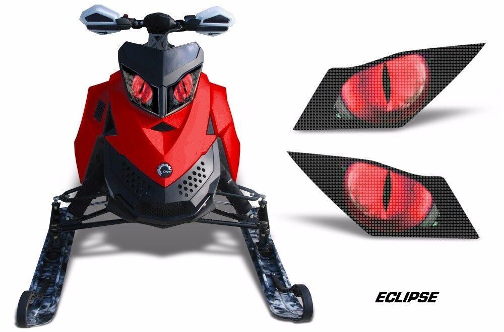 Headlight Eye Graphics Kit Decal For Ski Doo Rev XP 08-12 ECLIPSE R