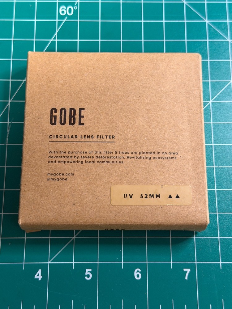 Gobe 62mm Circular Lens Filter (2 Peak)