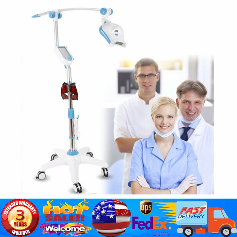 Dental Mobile Teeth Whitening Machine LED Light Bleaching Accelerator Cold Lamp.
