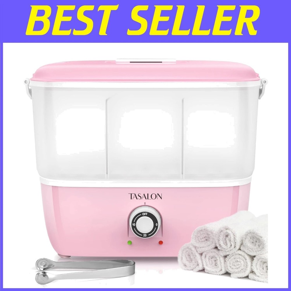 Portable Hot Towel Steamer for Facials, Pink