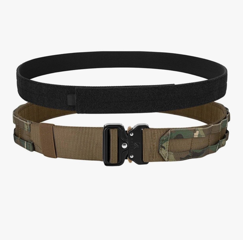 KRYDEX Quick Release Rigger MOLLE Belt 1.75 Inch Inner Outer Tactical Battle