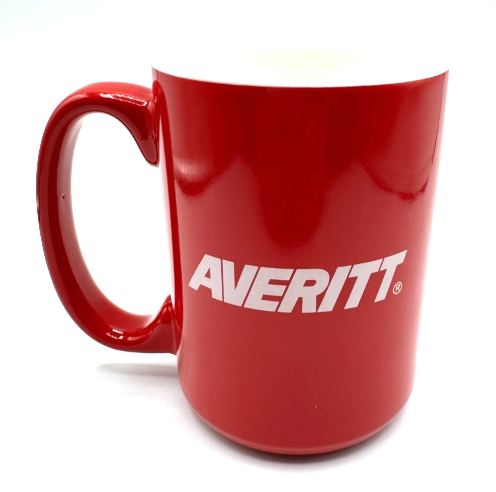 Averitt Transportation large 2 cup 16oz ceramic coffee cup mug