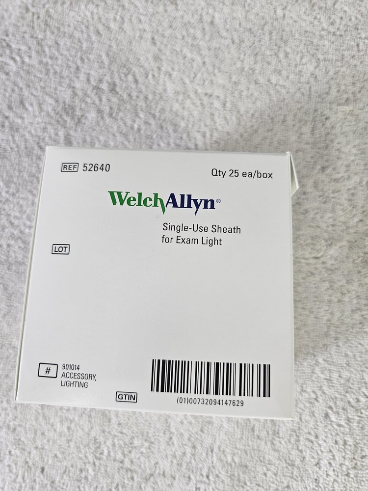 Welch Allyn Disposable Sheath For Exam Lite 52640