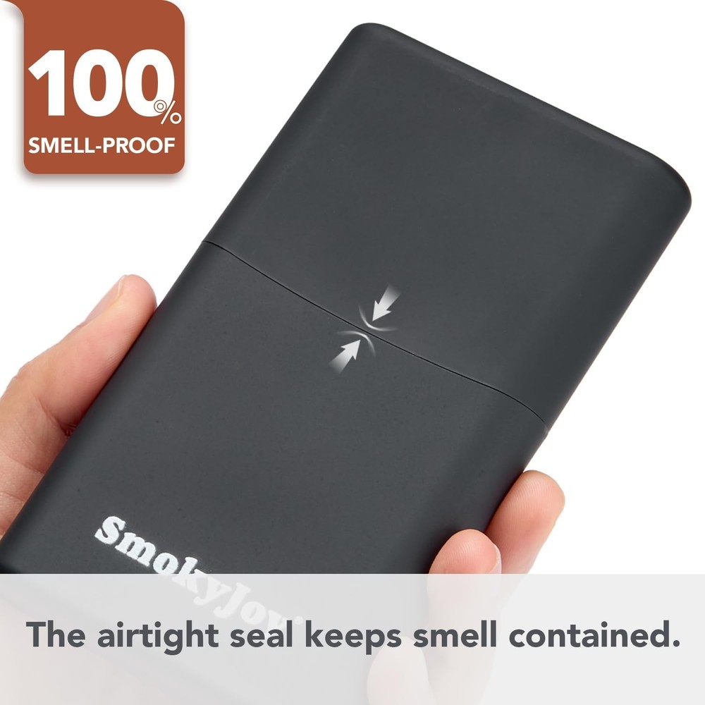 Smell Proof Cigarette Holder Case, 5 Hole Single Holder Pre Roll Case, Rolled Ki