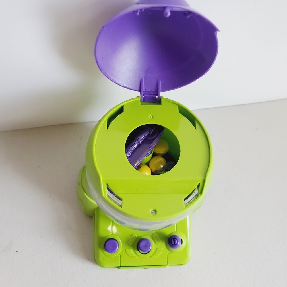 Mini Crane Game Machine. Space Rocket Ship. Handheld. W Opening Balls. ONLY 5" T