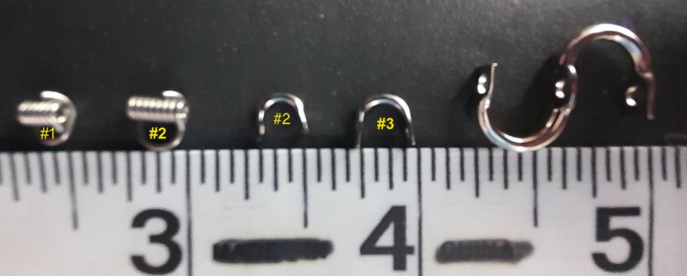Clip-N-Spin Interchangeable Clevis, E-Z Spin , Double Clevis Sizes #1 #2 #3 #6