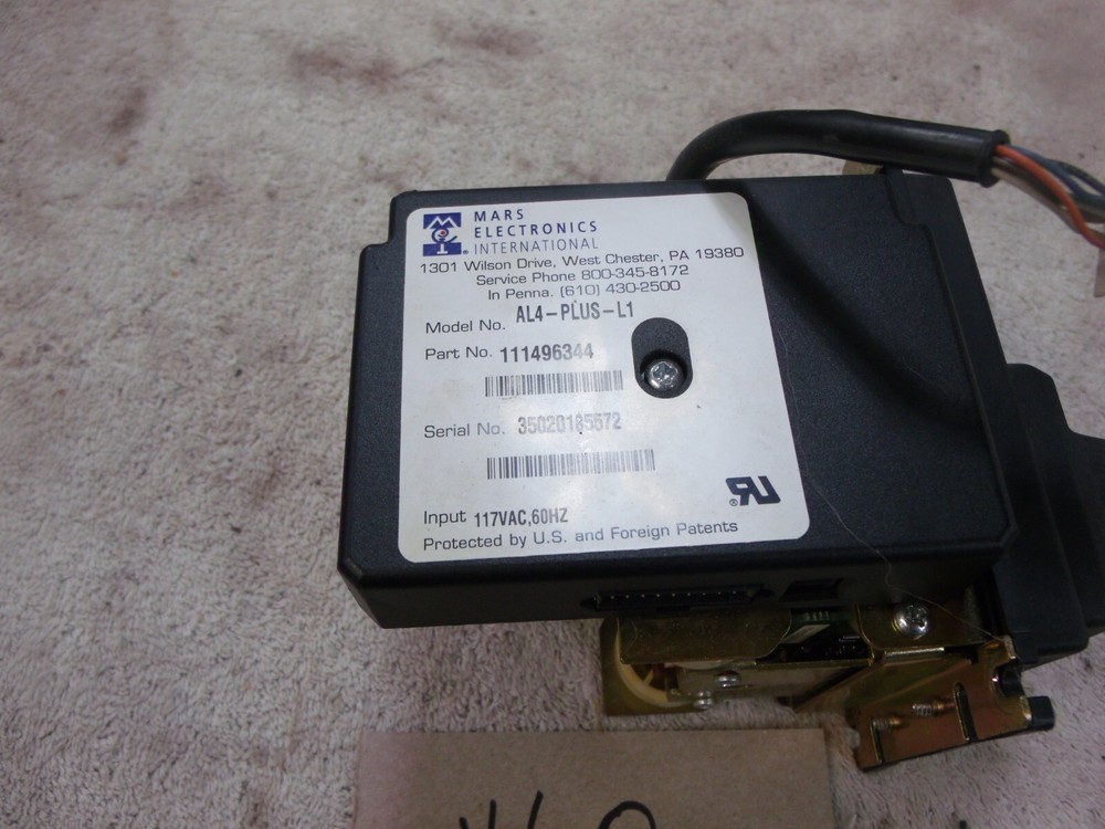 mars bill acceptor validator AL4-PLUS-L1