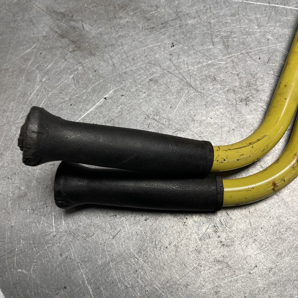 OEM GOOD USED JOHN DEERE E35 EDGER HANDLES ( PAIR)
