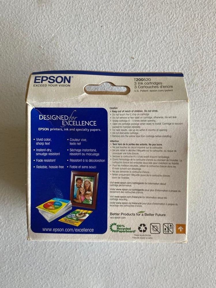 EPSON 200 DURABrite Ultra Ink - sealed WF-2540 Expression XP-200