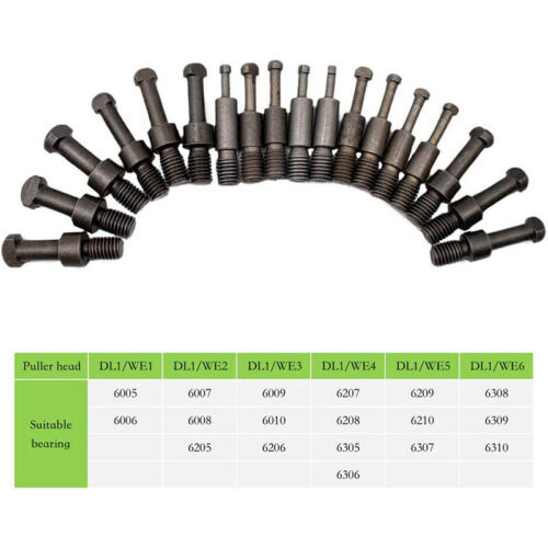 Bearing Disassembly Puller Inner Hole Puller Removal Tool Three-jaw Puller Kit..
