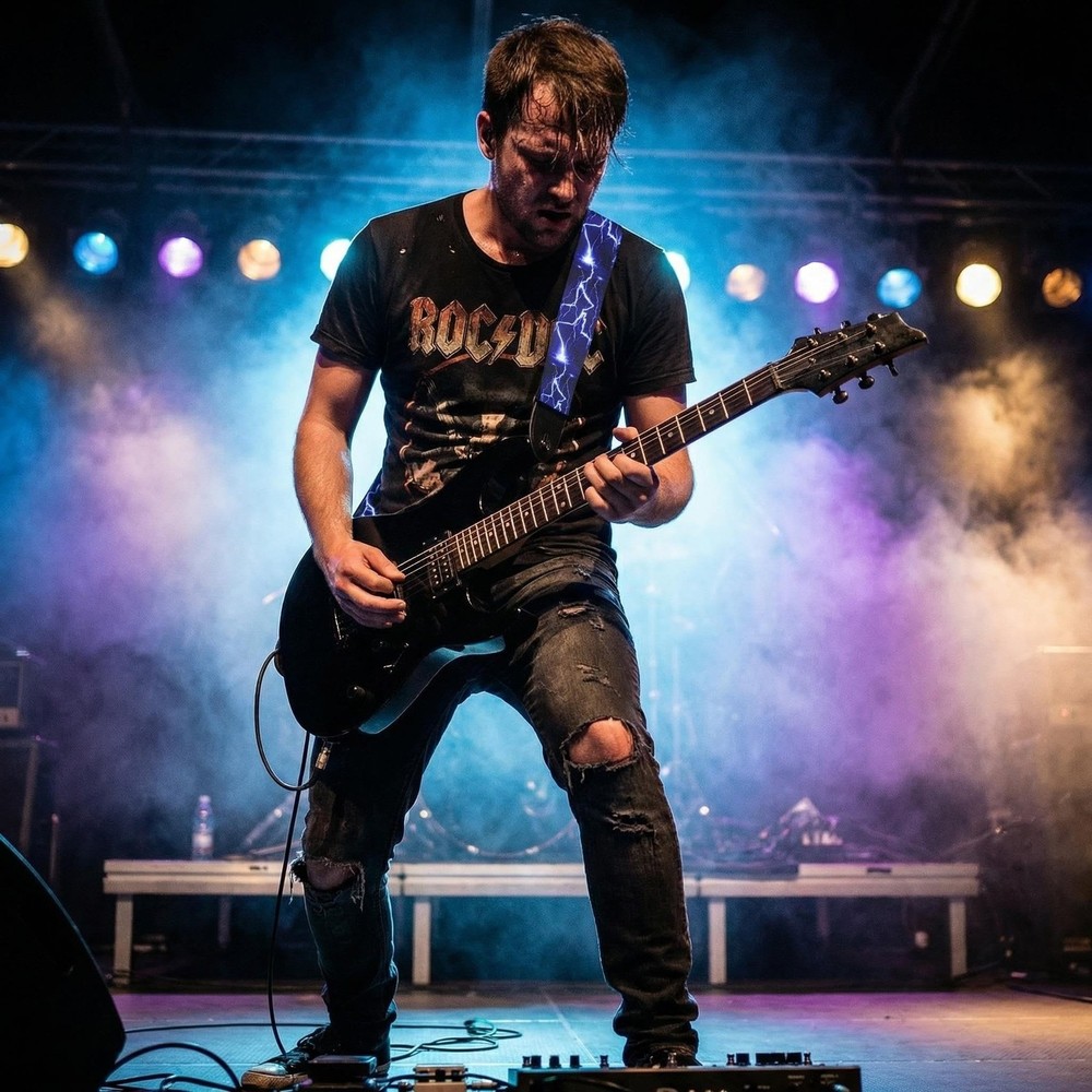 WOGOD Guitar Strap Guitar Strap-blue Light