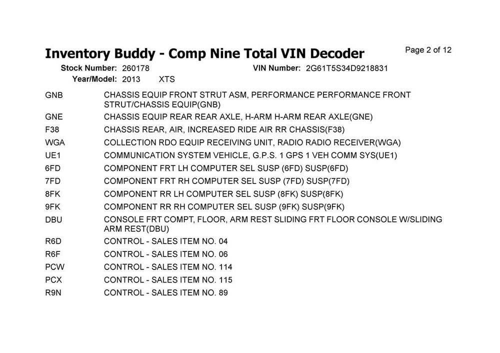 Fuse Box Engine Fits 13 XTS 967424