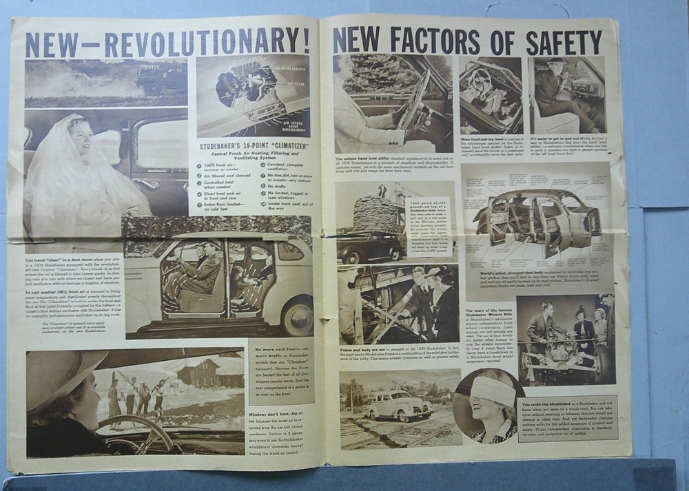 1939 Studebaker Sales Folder