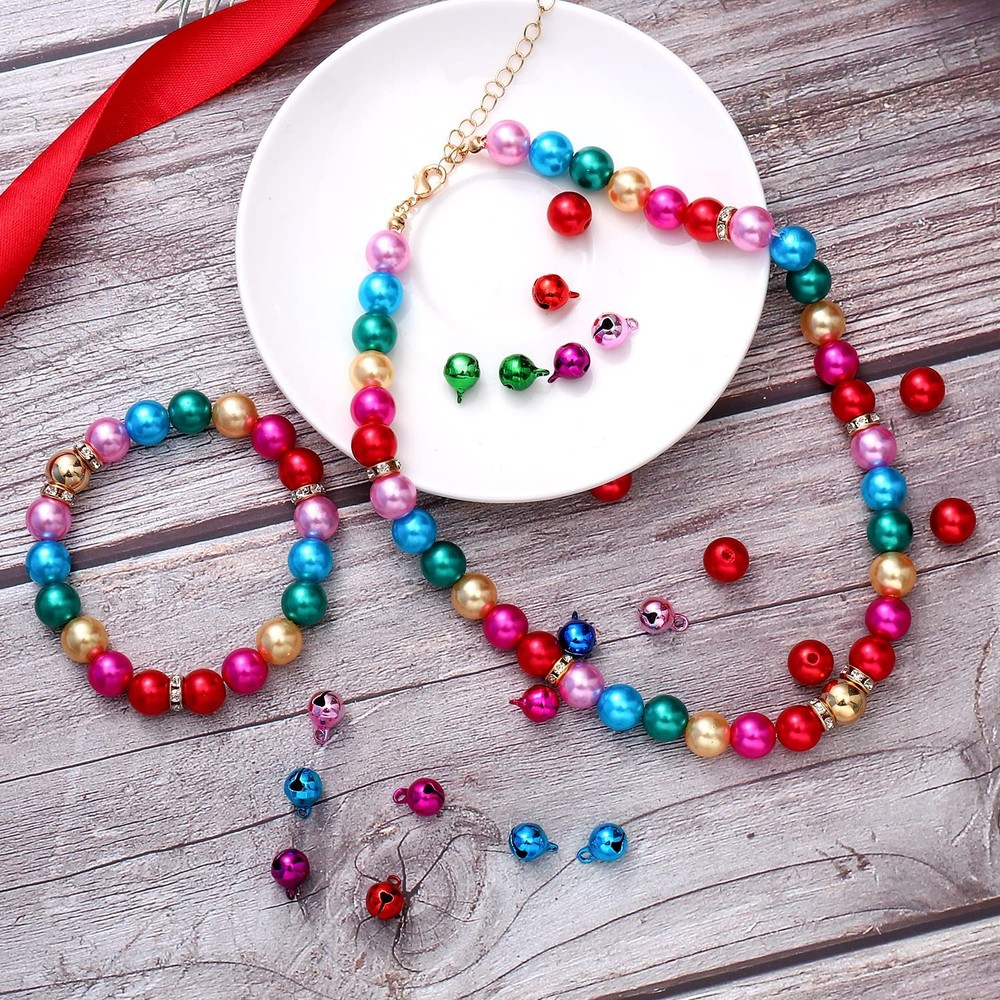 700PCS Christmas Beads Charms for Small, Assorted +