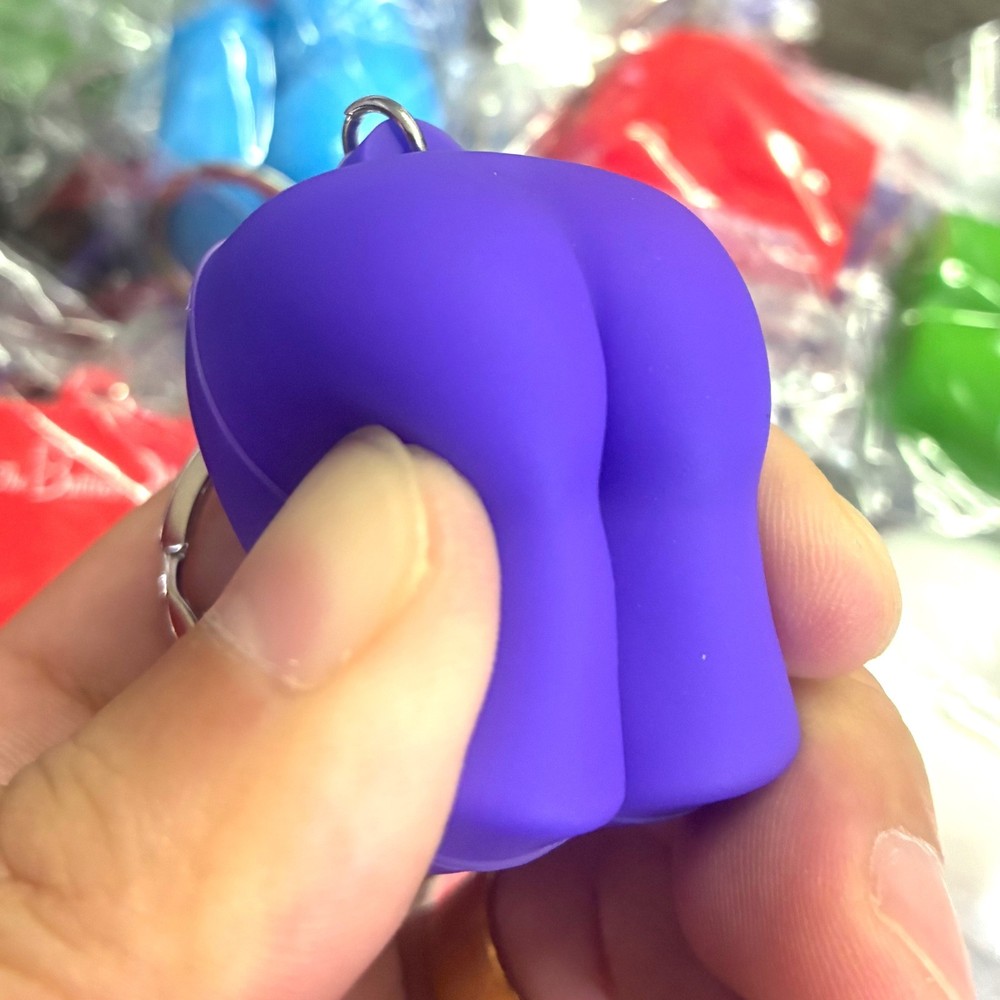 The Mini-Butt Keychain [3-pack]