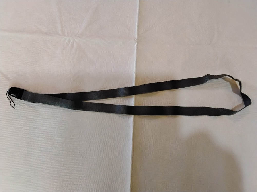 Soft Nylon Camera Neck Strap - grey- new- open box