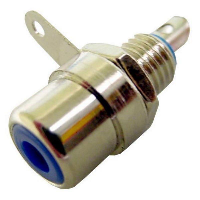 RCA Female Chassis Mount Gold Black