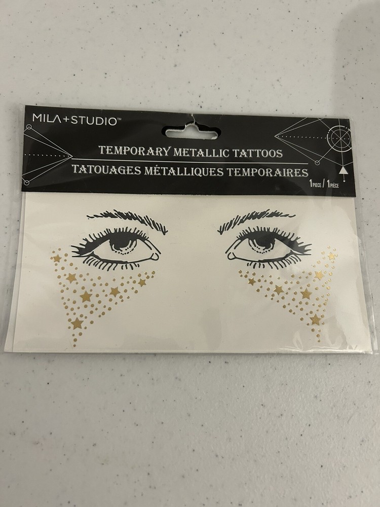 Mika + Studio, Temporary Metallic Tattoos