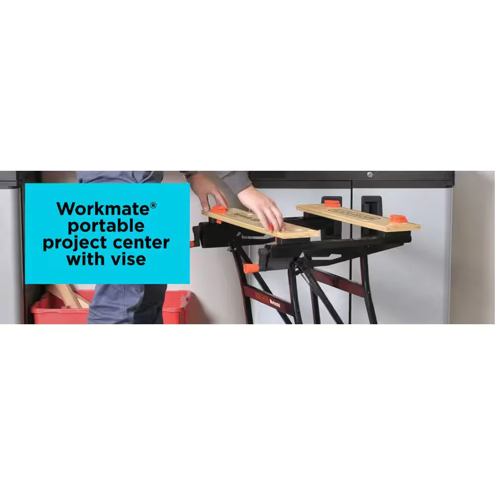 BLACK+DECKER Workmate WM225 Folding Portable Workbench Sawhorse Vise