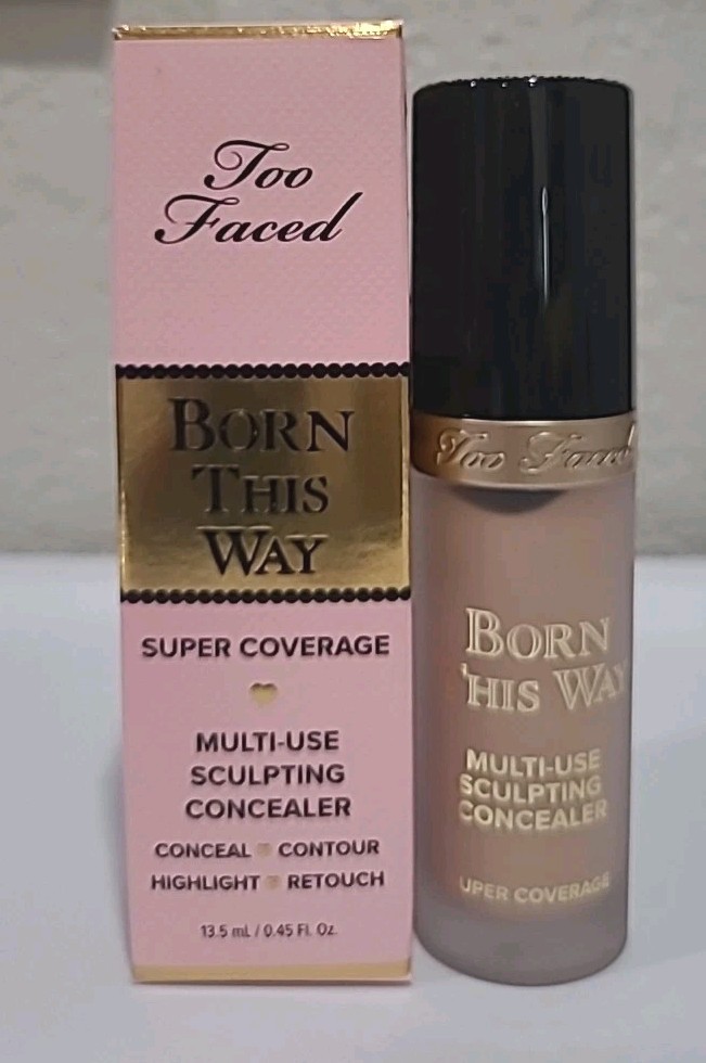 Too Faced Born This Way Super Coverage Multi-Use Sculpting Concealer– Cream Puff