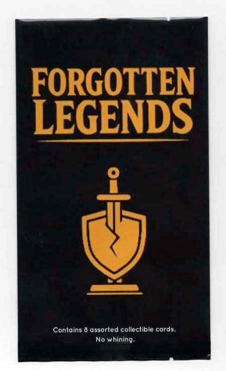 Forgotten Legends TCG Booster Pack - Genesis Drop LAST PACKS